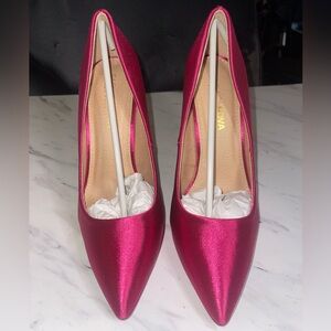 Satin Pumps